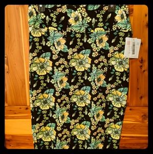 Lularoe Cassie Floral Pencil Skirt